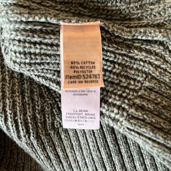 NWT L.L. Bean Mariner Shaker Sweater | Size Small - Picture 8 of 8